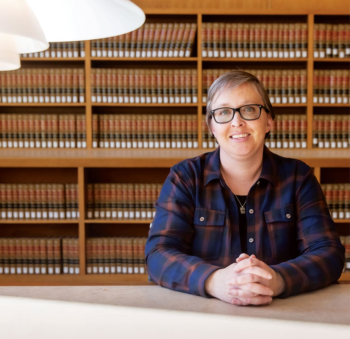 Berkeley Law librarian Kate Peck
