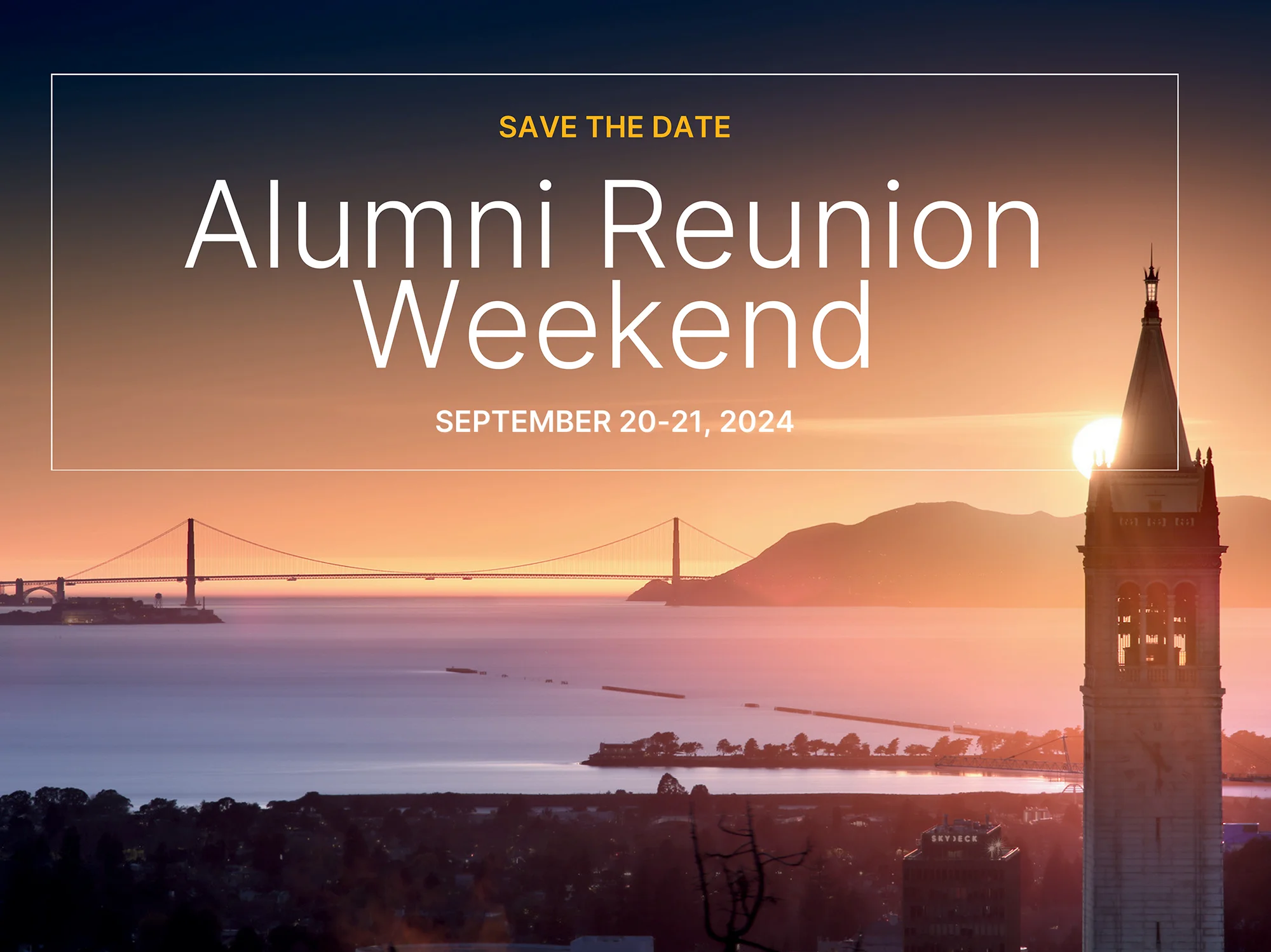 Alumni Reunion Weekend Advertisement